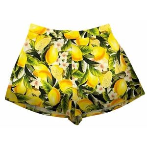 Revolve x Show Me Your Mumu Shorts Lemon Citrus Print Shorts Women's‎ Size Small